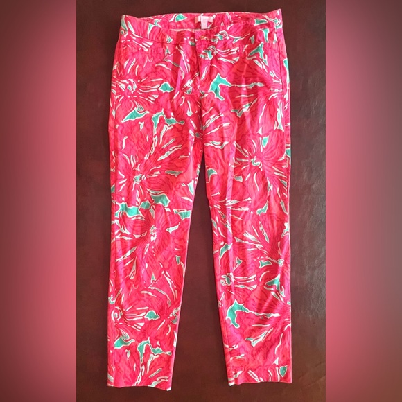 Lilly Pulitzer Kelly skinny Ankle Pant, size 10 - Picture 2 of 6